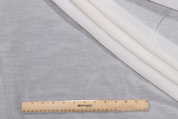 1 Yard Super Batiste Sheer Drapery Fabric in Ivory