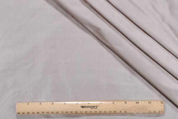 Titan Silk Decorator Fabric in Silver