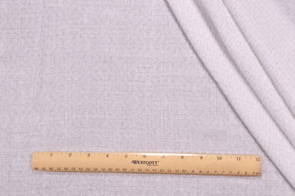 Click for 2 Yards P Kaufmann Tracey Sheer Embroidered Drapery Fabric in Dove P Kaufmann Tracey Sheer Embroidered Drapery Fabric in Dove