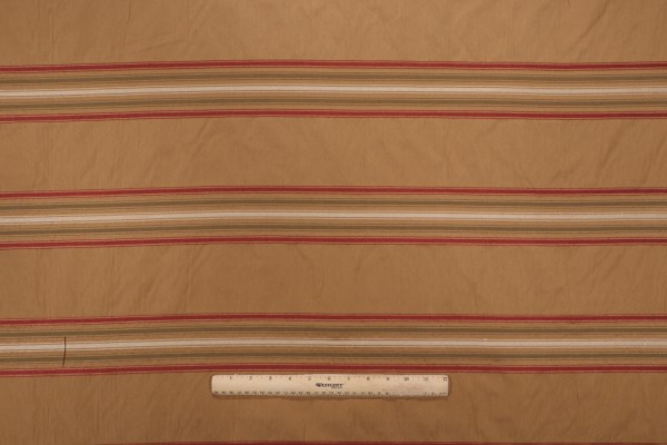 Thibaut Somerset Stripe W74021 Woven Upholstery Fabric in Gold