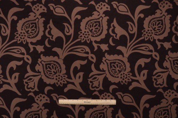 Thibaut Bolton W8451 Woven Upholstery Fabric in Chocolate