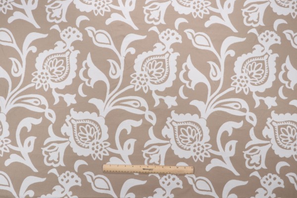 Thibaut Bolton W8452 Woven Polyester Outdoor Fabric in Putty