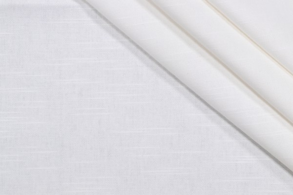 Brandywine Duck Woven Decorator Fabric in White