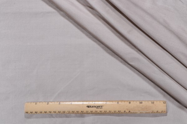 Titan Silk Decorator Fabric in Silver