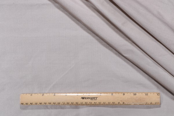 Titan Silk Decorator Fabric in Silver