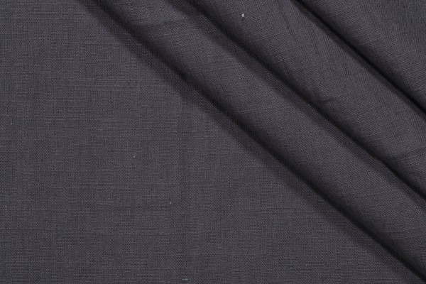 Harold Solid Woven Decorator Fabric in Grey