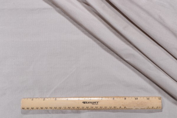 Titan Silk Decorator Fabric in Silver