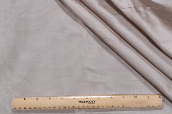 Titan Silk Decorator Fabric in Silver