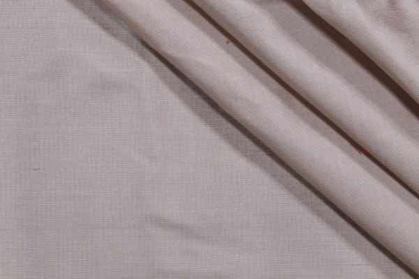 Titan Silk Decorator Fabric in Silver