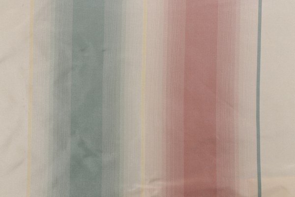 Click for 2.75 Yards Scalamandre Silvana Silk Decorator Fabric in Rose & Teal Scalamandre Silvana Silk Decorator Fabric in Rose & Teal