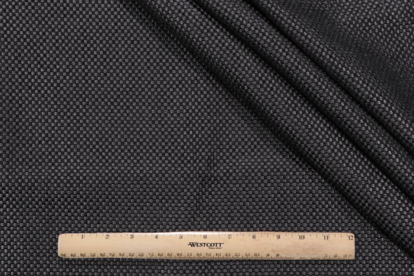 Scalamandre Montreux Woven Upholstery Fabric in Charcoal