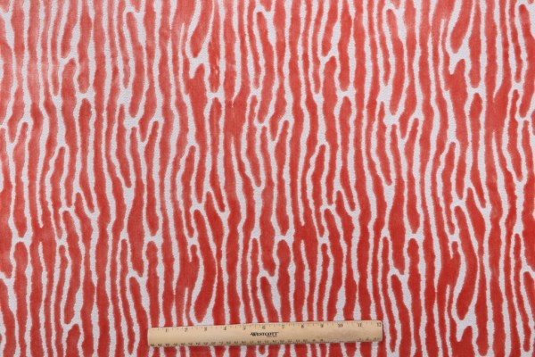 Hamilton Bedford Velvet Upholstery Fabric in Melon 