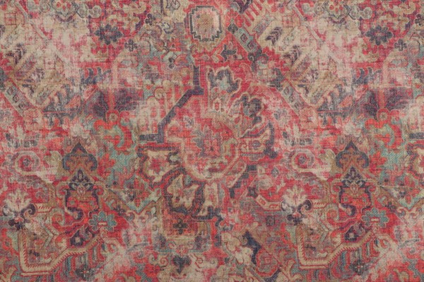 PK Lifestyles Cumbrae Printed Chenille Decorator Fabric in Ruby 