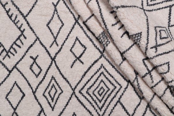Click for PK Lifestyles Turning Point Printed Faux-Fur Decorator Fabric in Onyx  PK Lifestyles Turning Point Printed Faux-Fur Decorator Fabric in Onyx