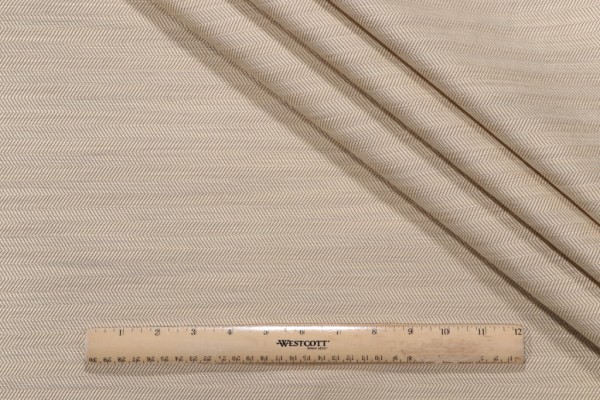 Scalamandre Madison Creek Woven Decorator Fabric in Caramel