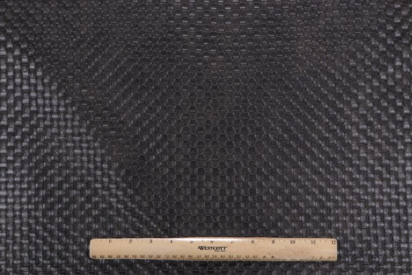 City Block Vinyl Upholstery Fabric in Iron 