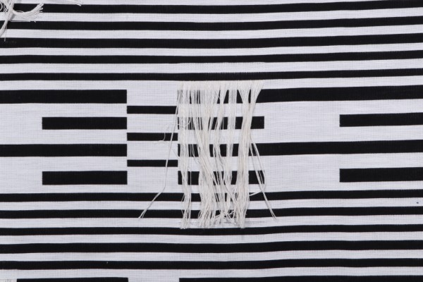 P Kaufmann Loose Ends Woven Decorator Fabric in Domino