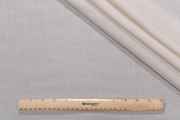 Firestar Woven Decorator Fabric in Ivory