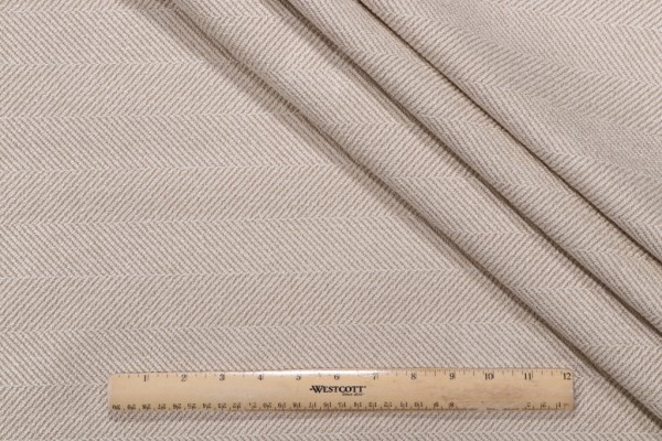 Valdese Weavers Jumper Woven Upholstery Fabric in Parchment