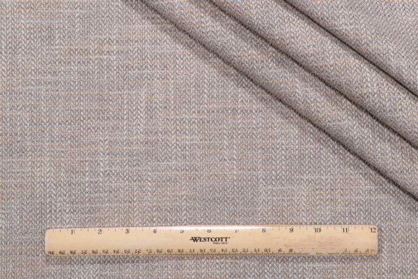 Common Sense Woven Upholstery Fabric in Flax