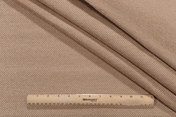 Valdese Weavers Jumper Woven Upholstery Fabric in Mocha