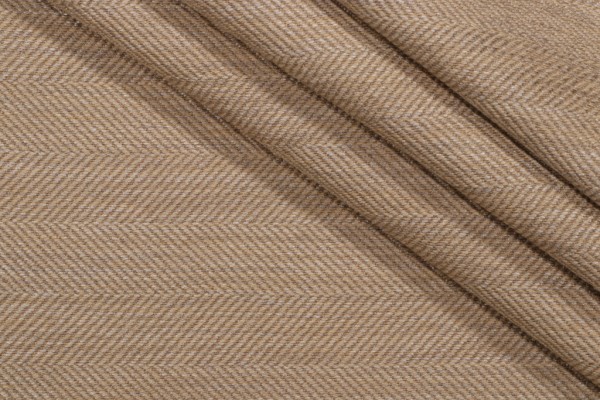 Thibaut Hawthorne Herringbone W73273 Woven Upholstery Fabric in Tan
