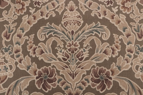 Thibaut Palisades F93826 Printed Drapery Fabric in Taupe