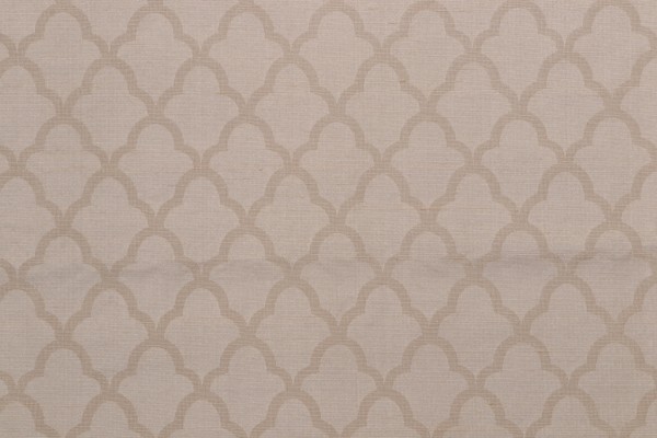 Grey Watkins Bangalore Silk Decorator Fabric in Champagne for Scalamandre