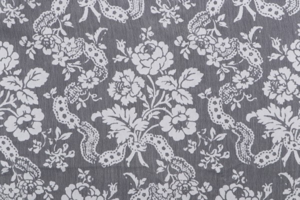 Old World Weavers Val De Falco Sheer Drapery Fabric in Ivory for Scalamandre