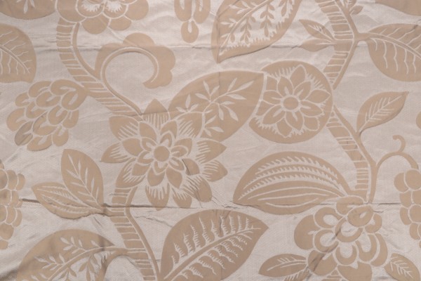 Click for 1.25 Yards Old World Weavers Carlsten Silk Damask Decorator Fabric in Taupe for Scalamandre Old World Weavers Carlsten Silk Damask Decorator Fabric in Taupe for Scalamandre