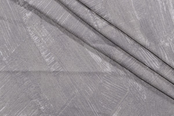 Old World Weavers Vector Cross Woven Drapery Fabric in Silver for Scalamandre
