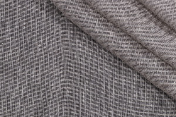 Fonthill Copenhagen Semi-Sheer Drapery Fabric in Grey for Scalamandre
