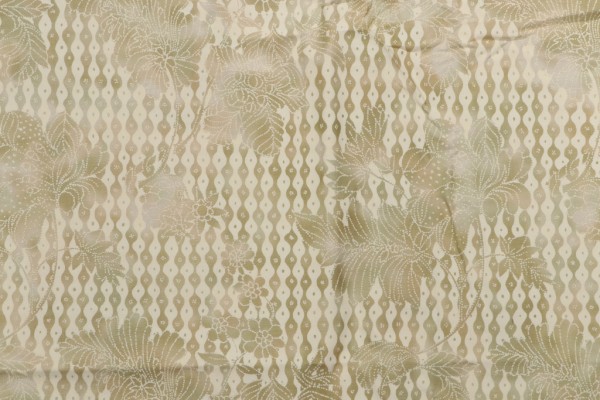 Old World Weavers Louise Printed Cotton Drapery Fabric in Moss for Scalamandre
