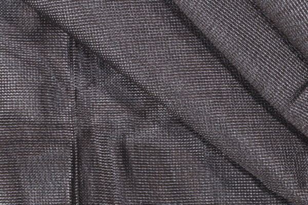 Fonthill Iridium Woven Drapery Fabric in Pewter for Scalamandre