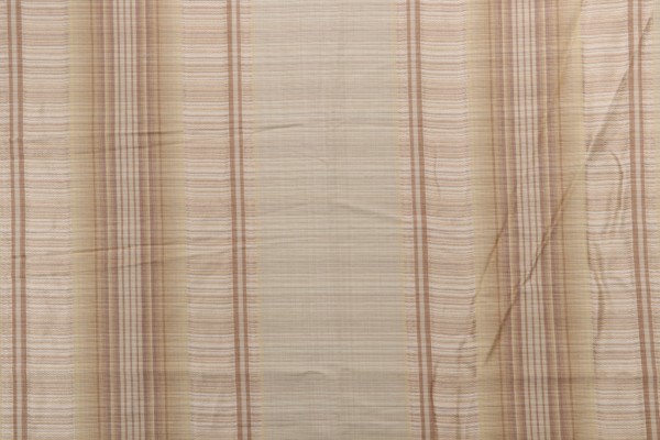Old World Weavers Alonza Stripe Woven Decorator Fabric in Sahara for Scalamandre