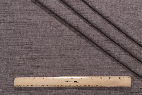 Carlton Slubbed Woven Decorator Fabric in Ash