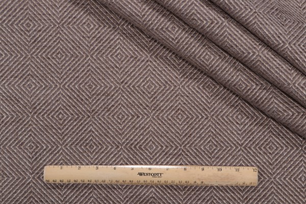 Magnetic Woven Chenille Upholstery Fabric in Stone