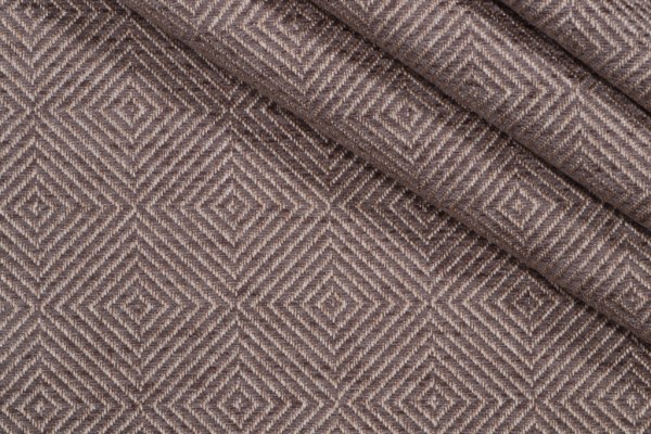 Magnetic Woven Chenille Upholstery Fabric in Stone