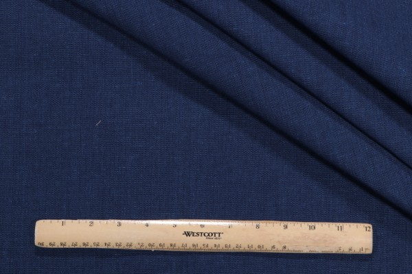 Click for 1.88 Yards Amelia Solid Woven Upholstery Fabric in Marine Amelia Solid Woven Upholstery Fabric in Marine