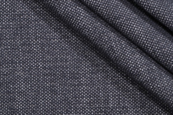 Mill Creek Barstow Woven Chenille Upholstery Fabric in Blue Smoke
