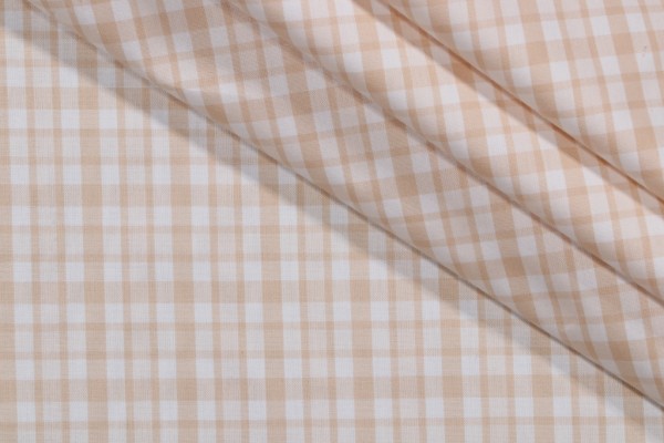 Thibaut Hatteras Check W86761 Woven Decorator Fabric in Beige 
