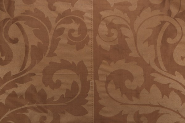 Thibaut Frotella Silk F91302 Silk Decorator Fabric in Brown 