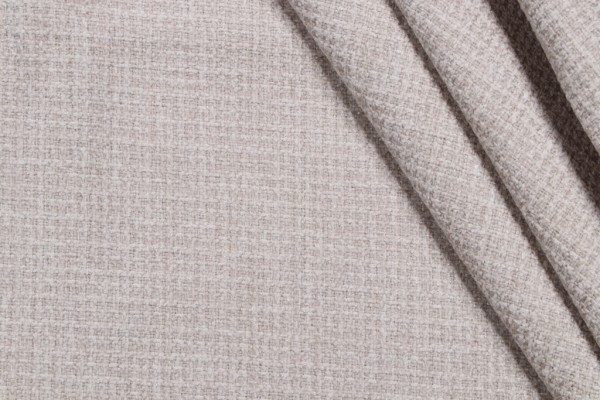 Cassidy Woven Chenille Upholstery Fabric in Putty