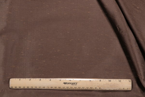 Revel Silk Decorator Fabric in Mocha