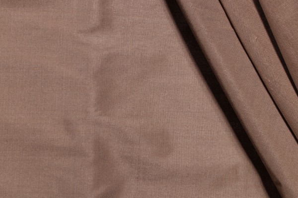 Tranquil Silk Decorator Fabric in Cafe