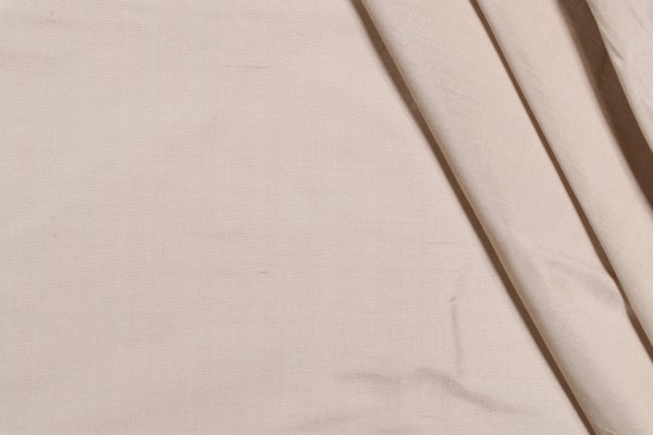 Quinn Silk Decorator Fabric in Beige