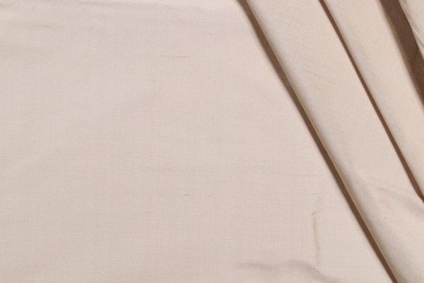 Quinn Silk Decorator Fabric in Beige