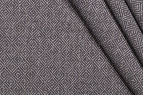 Key Woven Upholstery Fabric in Slate