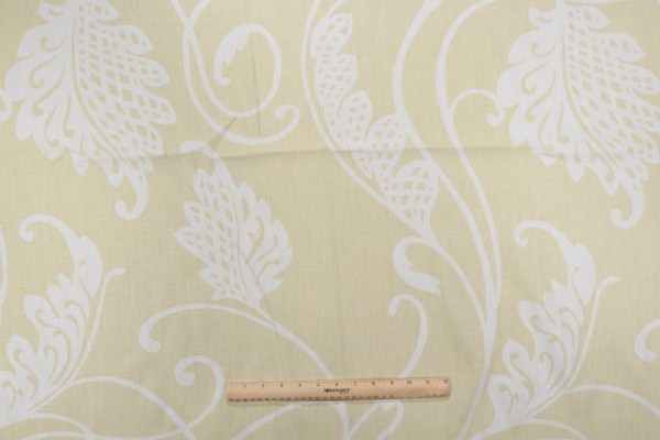 Click for 1 Yards Thibaut Mojito F93215 Printed Linen Drapery Fabric in Pea Thibaut Mojito F93215 Printed Linen Drapery Fabric in Pea
