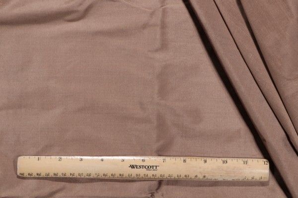 Tranquil Silk Decorator Fabric in Cafe